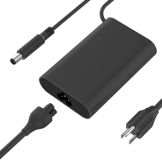 65W Laptop Charger Fit for Dell Latitude 5280 5290 5490 5491 5285 5289 5480 5488 5580 5590 5591 Latitude E5470 E6430 E6420 E7470 E5420 7490 AC Power Adapter 19.5V 3.34A, LA65NM191 ,Barrel 7.4mm tip