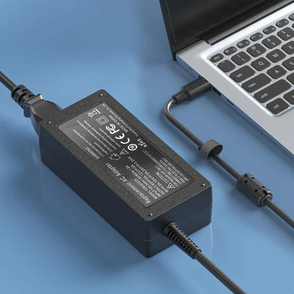 65W Universal USB C Type C Laptop Charger for Lenovo Thinkpad Yoga Dell HP Acer Asus Samsung Google and More Type C Fast Charging Laptop Computer Power Adapter